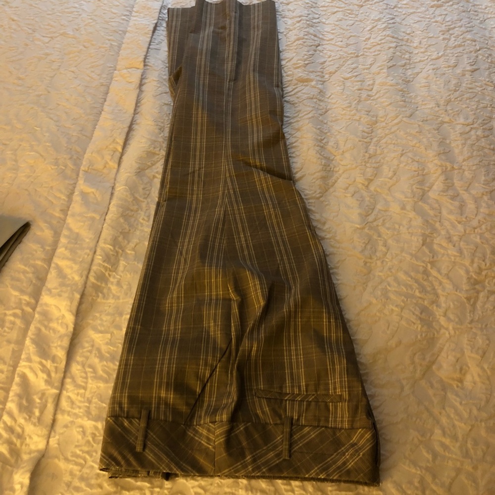 Ladies pants Mossimo stretch, plaid. Size 10
